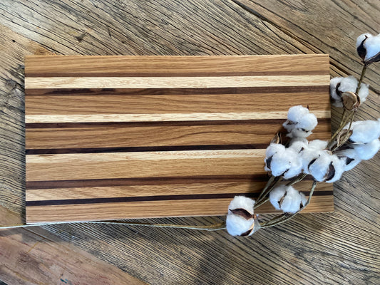 24M016 -  Mixed Maple, Teak & Walnut