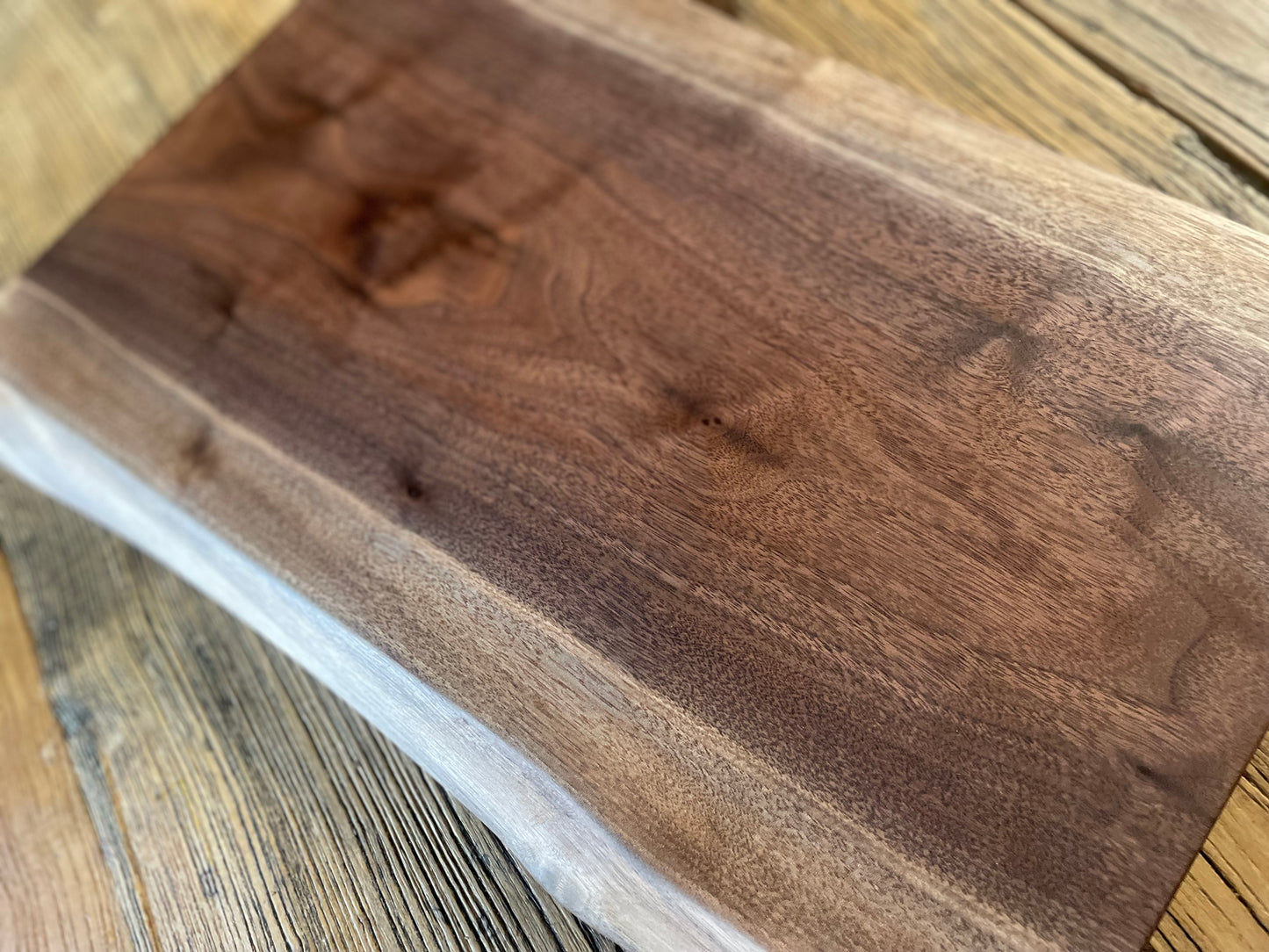 24L019 - Dual Live Edge Black Walnut