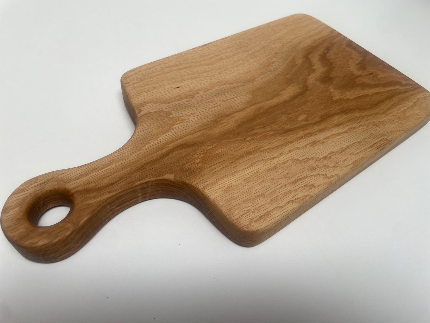 24H006 - Small Solid White Oak Handle Board