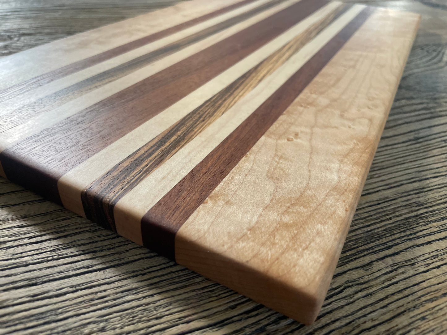 25M020 - Mixed Maple, Sapele & Zebra  Board