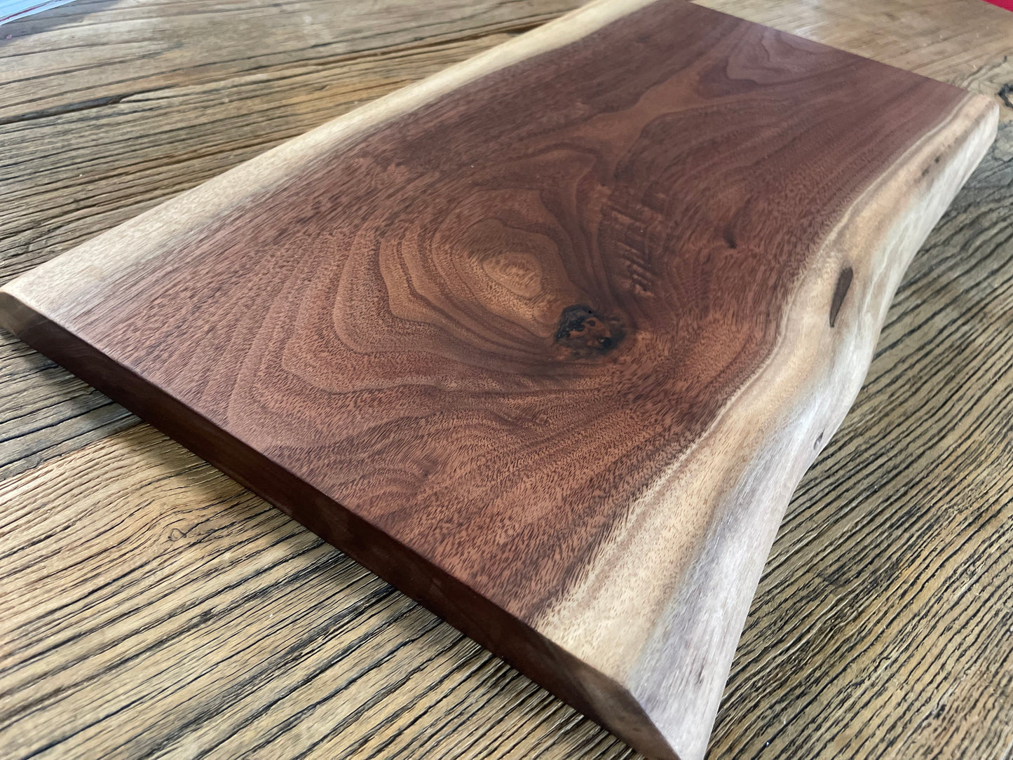 24L018 - Dual Live Edge Black Walnut