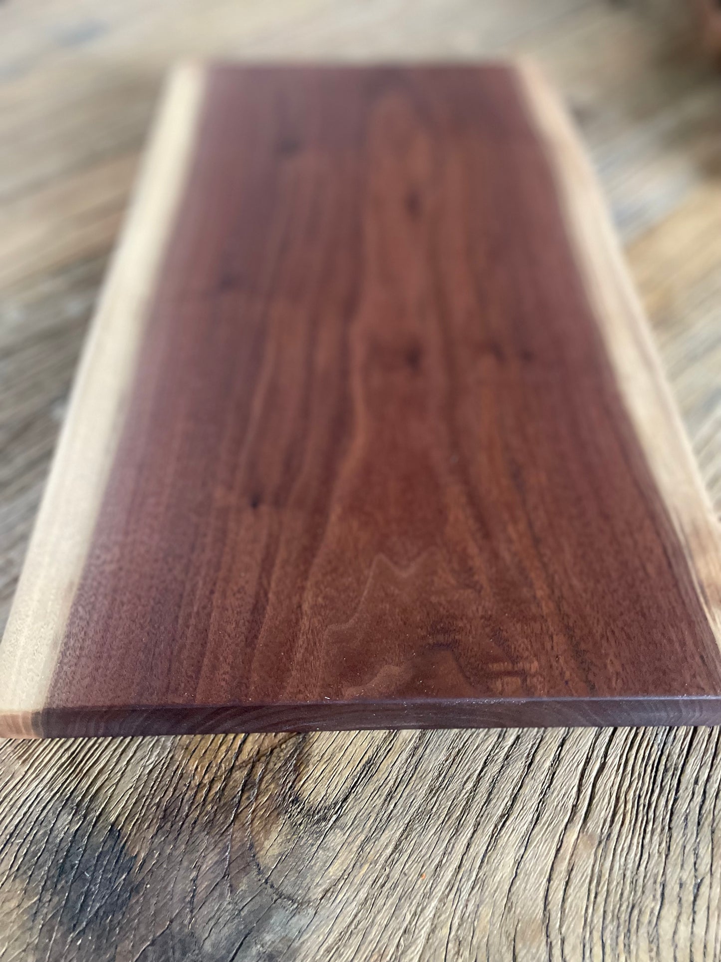 24L007 - Dual Live Edge Black Walnut