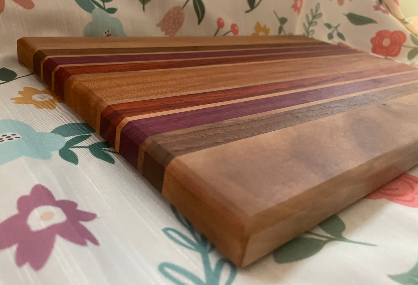 24M012 - Mixed Sycamore, Walnut, Purpleheart, Padauk & Hickory