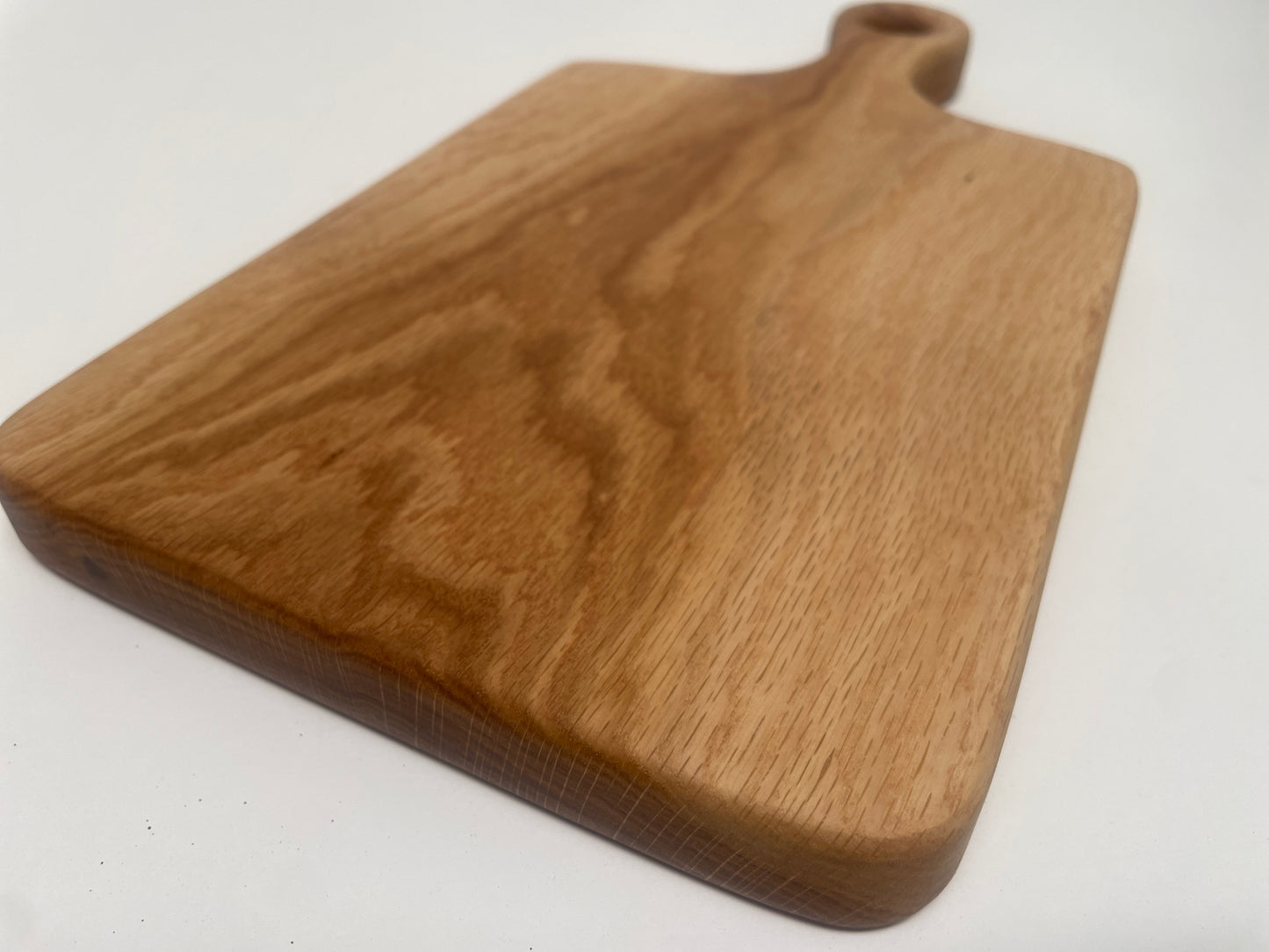 24H006 - Small Solid White Oak Handle Board