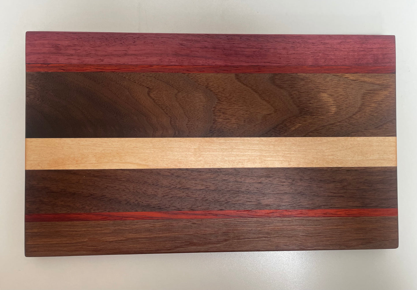 24M002 - Mixed Purpleheart, Padauk, Walnut & Maple