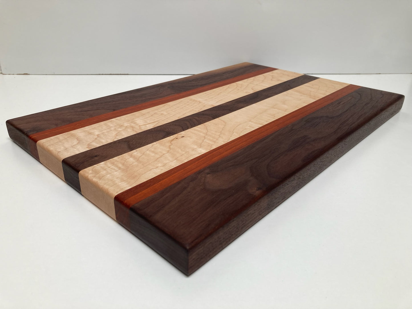 Mixed Black Walnut, Maple & Padauk Joined Board (A)