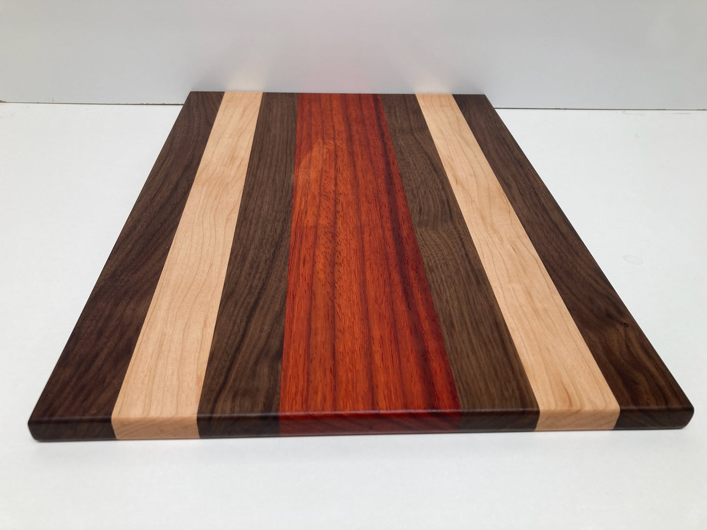 Mixed Black Walnut, Maple & Padauk Joined Board (R)