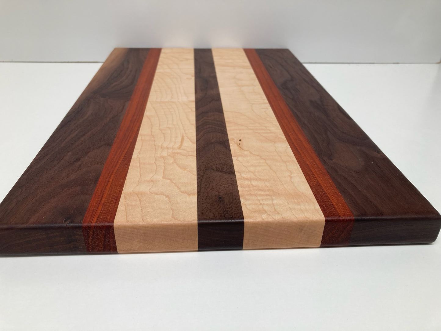 Mixed Black Walnut, Maple & Padauk Joined Board (A)