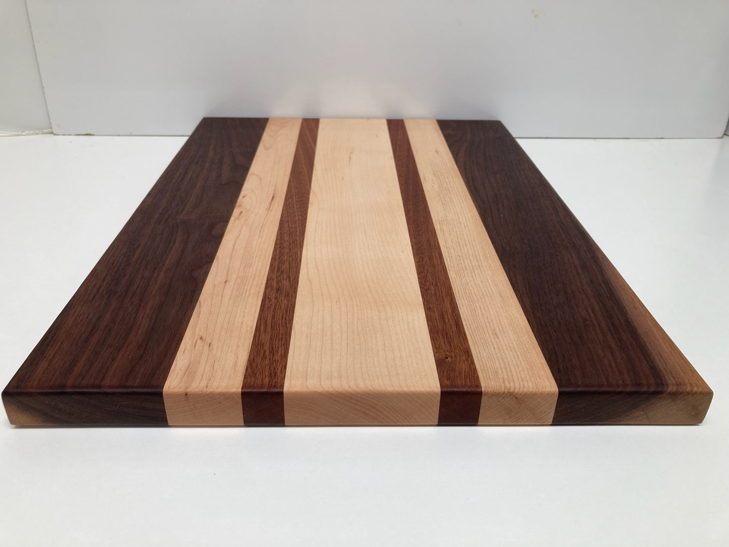 Mixed Black Walnut, Maple & Sapele Joined Board (22MG)