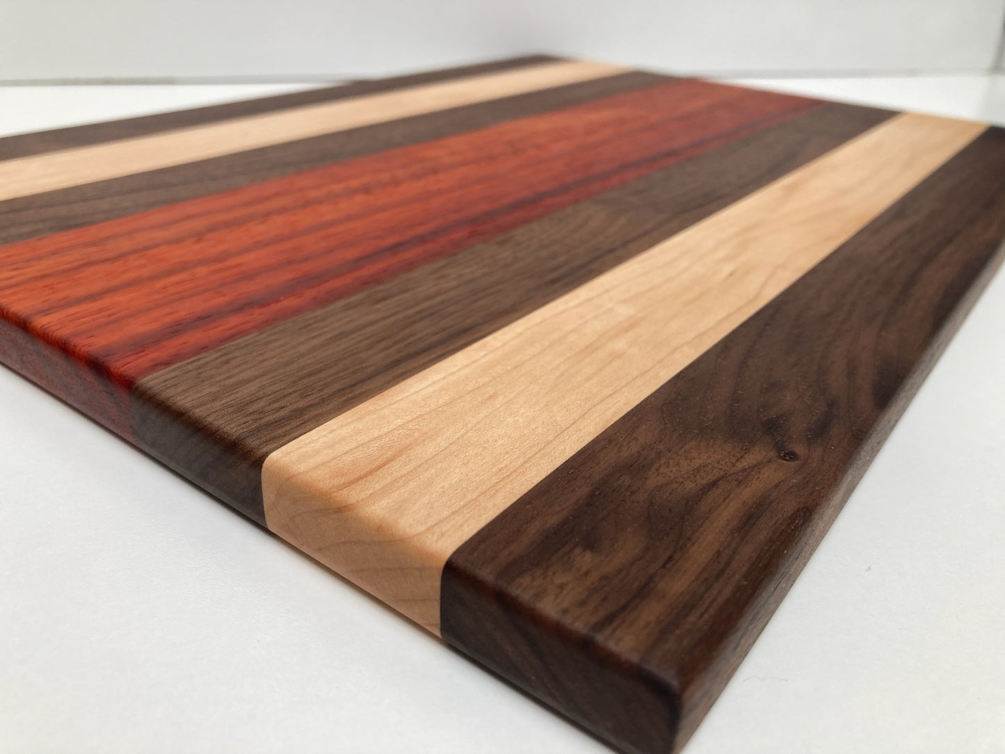 Mixed Black Walnut, Maple & Padauk Joined Board (R)