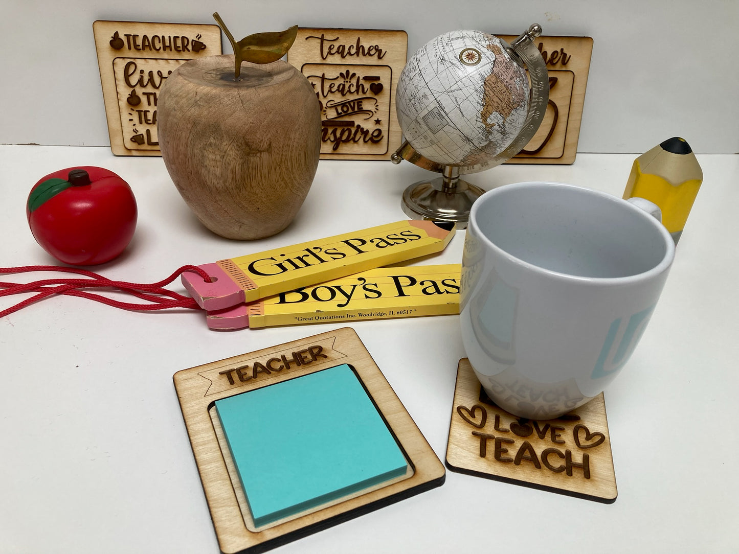 Post-it Holder & Coaster Gift Set