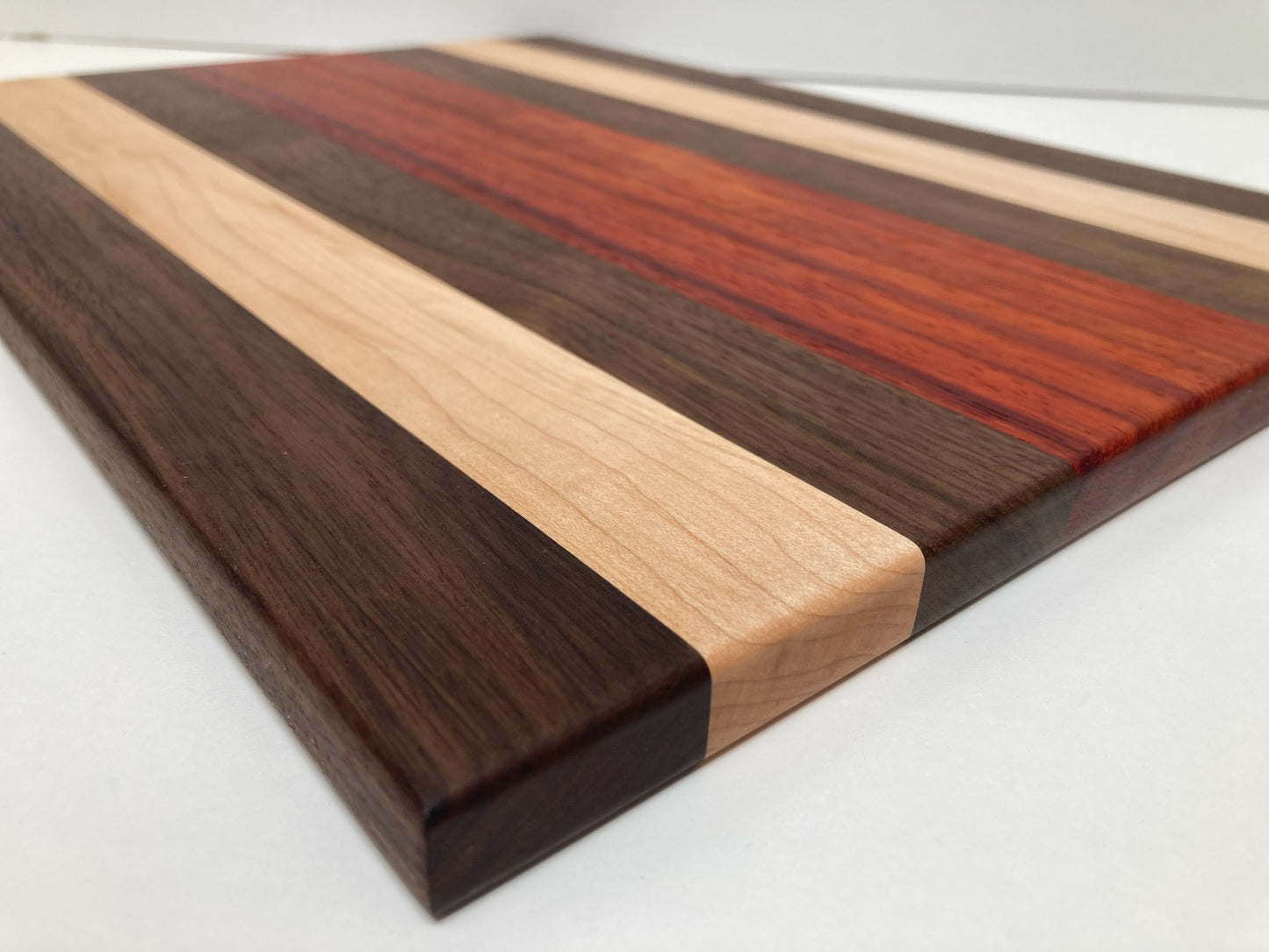 Mixed Black Walnut, Maple & Padauk Joined Board (R)