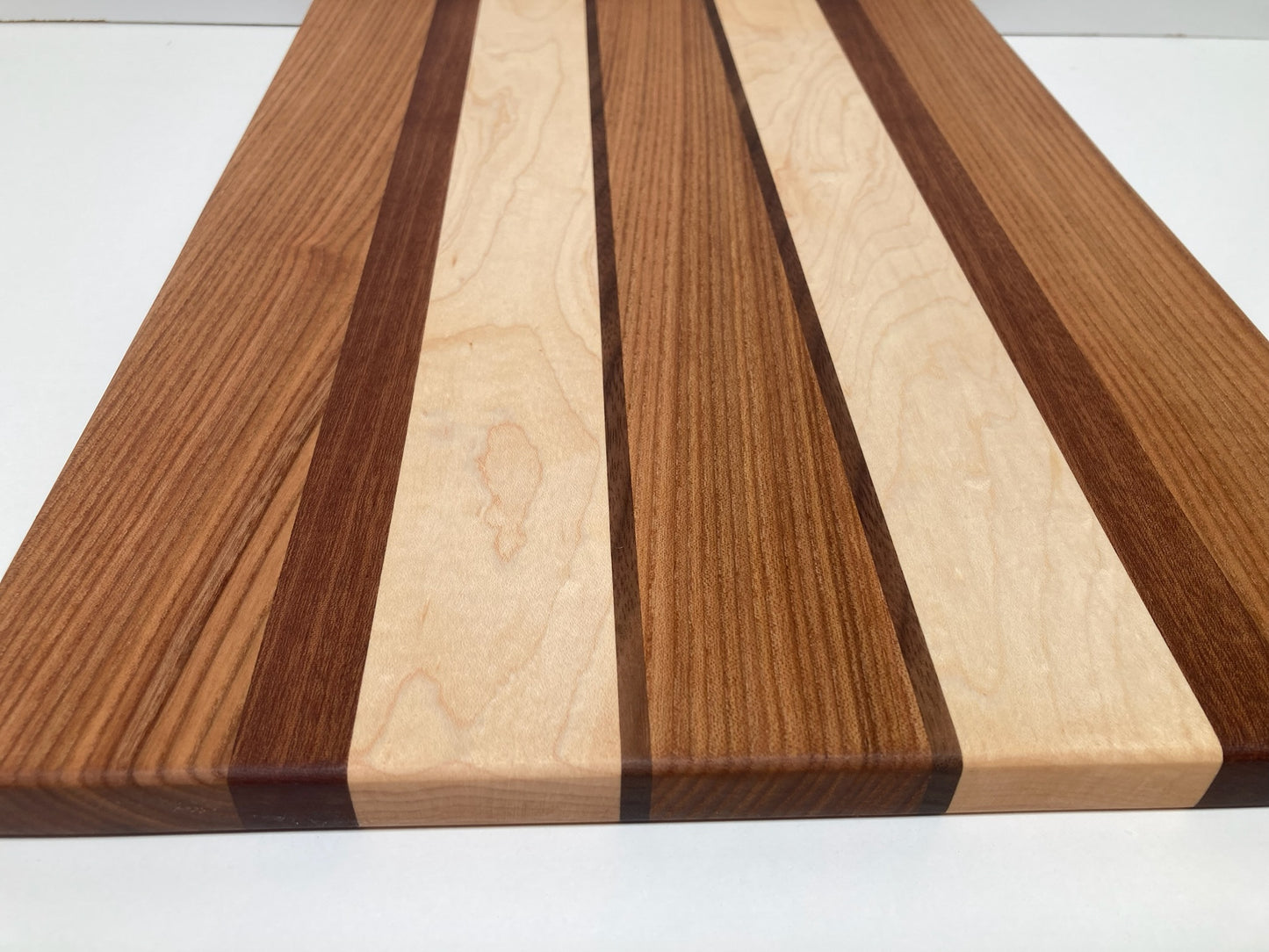 Mixed Pecan, Sapele, Maple & Walnut Joined Board (23MH01)