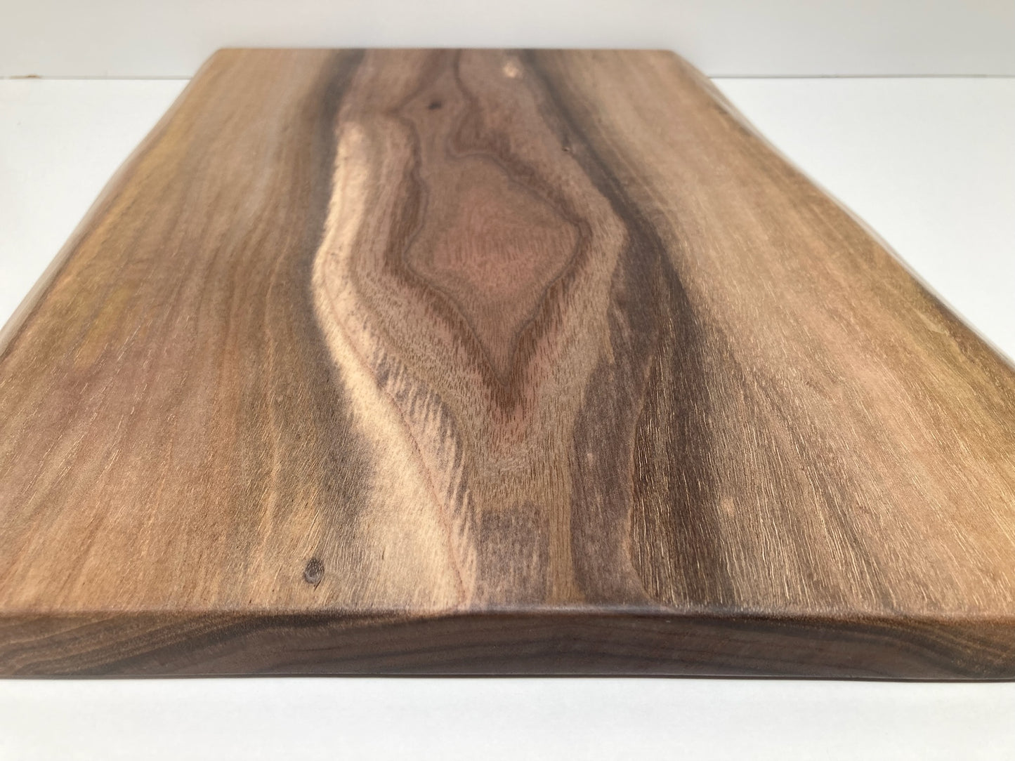 “Parallelogram” Large Dual Live Edge Walnut Board (22LO)